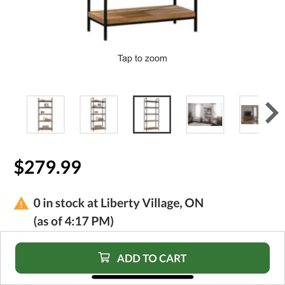 Canvas Robson Wide 5-Shelf Bookcase - Picture 7 of 9